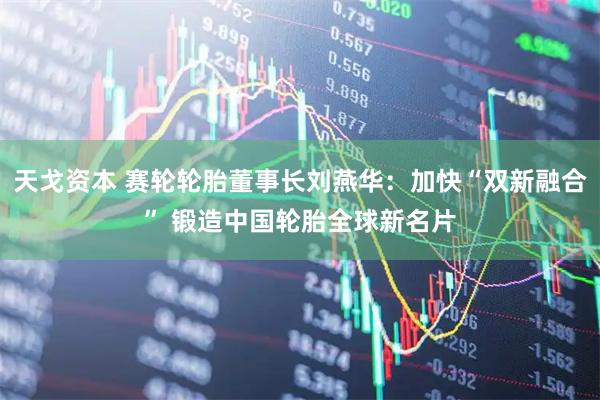 天戈资本 赛轮轮胎董事长刘燕华：加快“双新融合” 锻造中国轮胎全球新名片